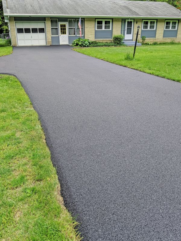Sealed Residential Pavement